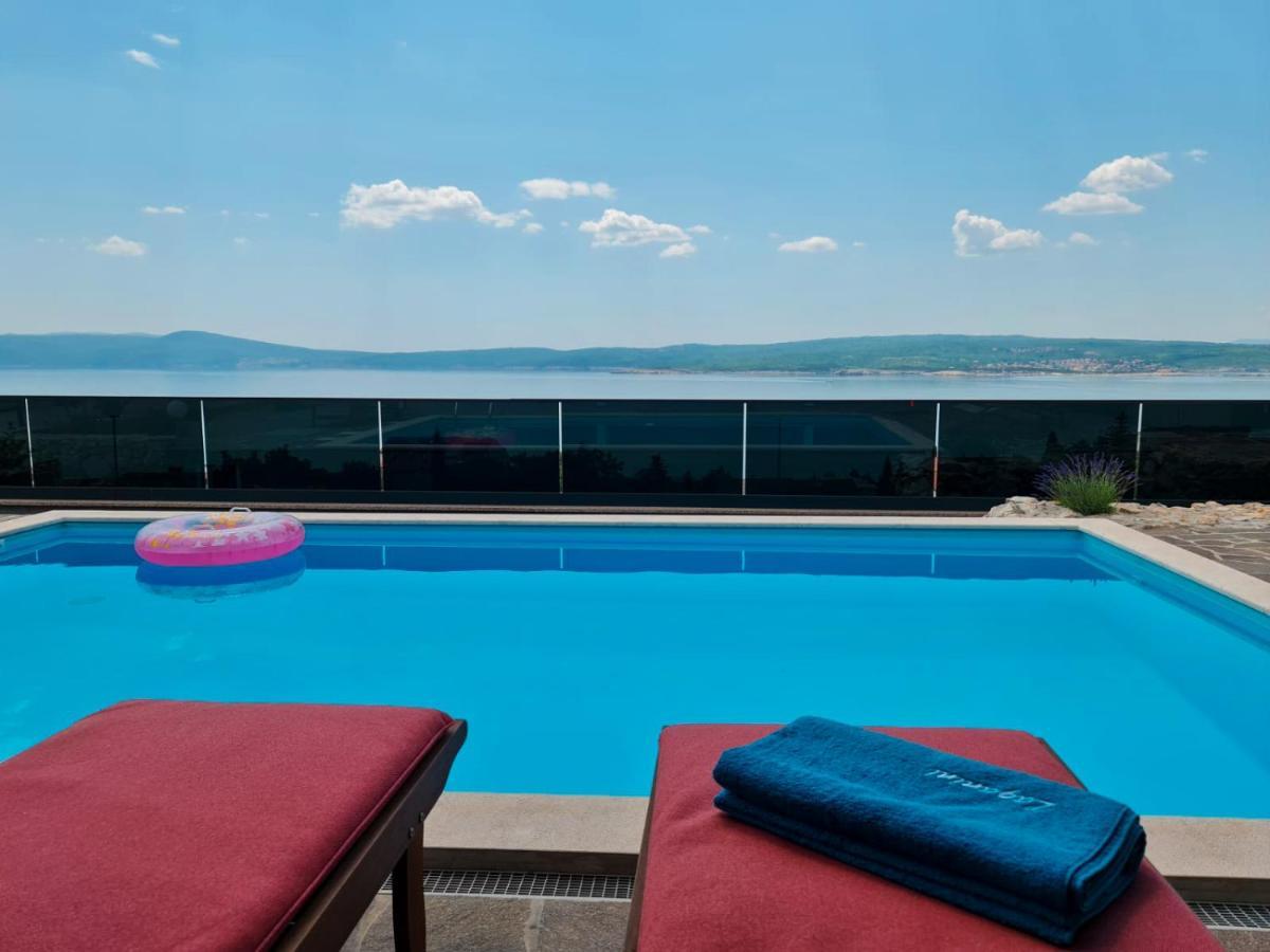 Villa Belissima Vista Mare Selce Kültér fotó