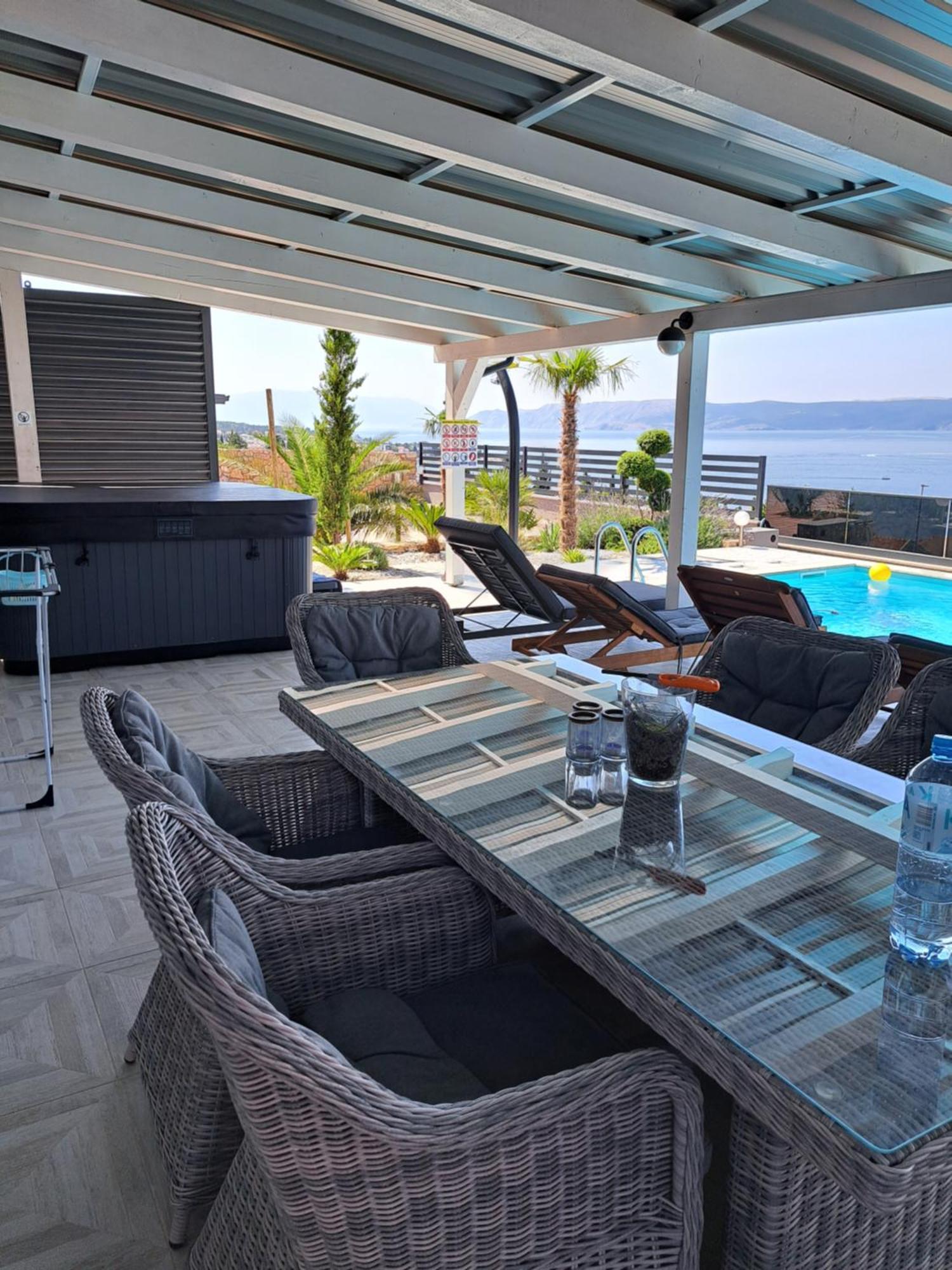 Villa Belissima Vista Mare Selce Kültér fotó