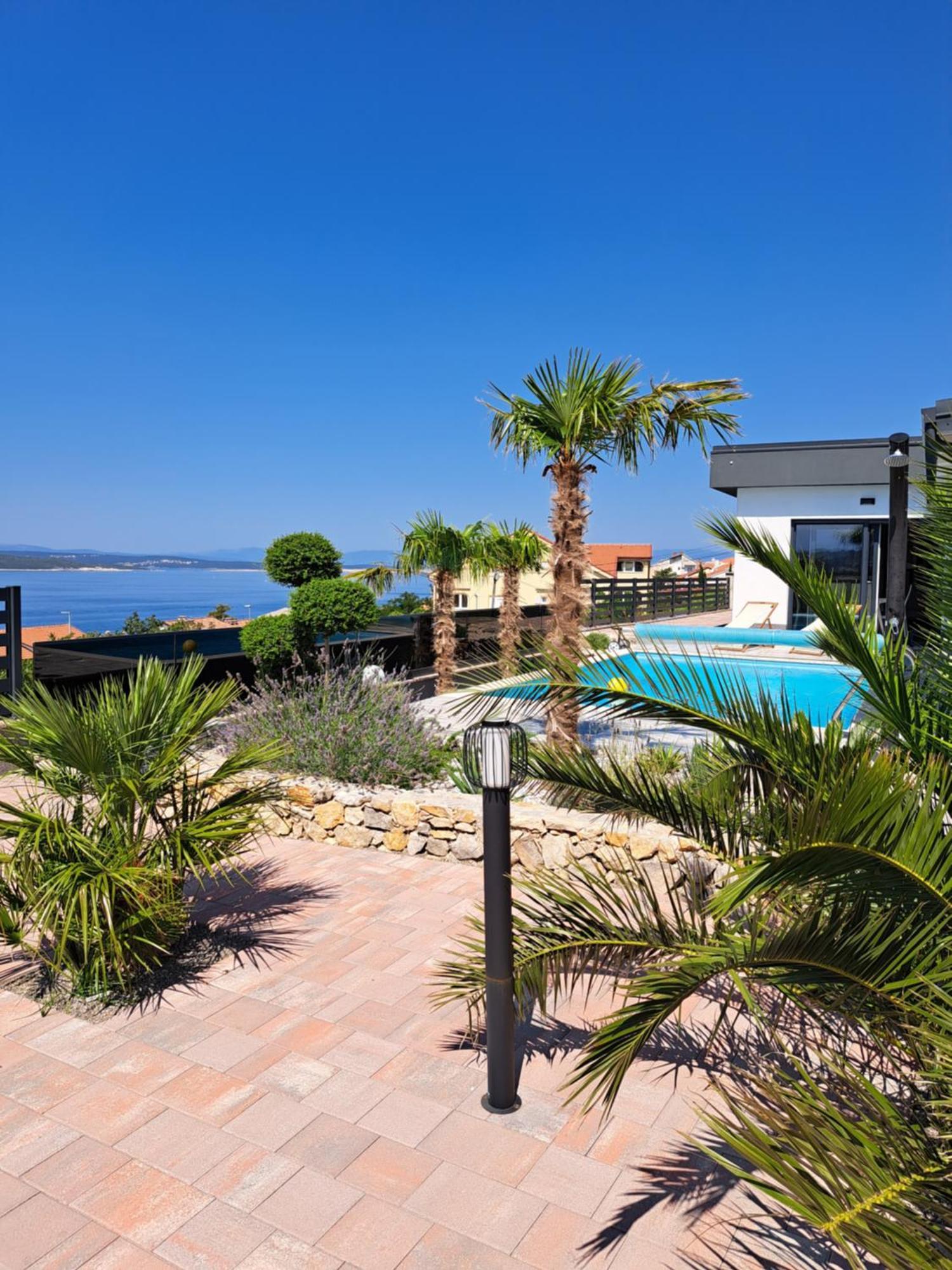 Villa Belissima Vista Mare Selce Kültér fotó